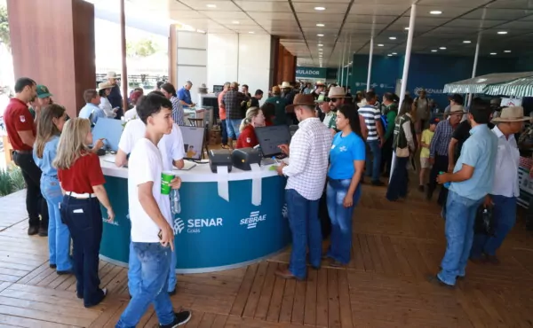 Sebrae Goiás e parceiros destacam os pequenos negócios na Tecnoshow 2025